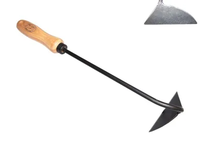 Motyčka půlměsíc 10 cm DeWit, násada 14 cm