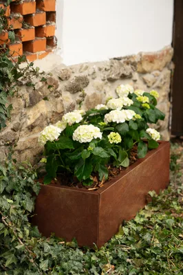 Corgarden Zahradní květináč LINE 1006 40 x 120 x 30 cm Corten