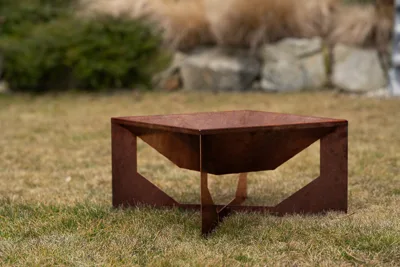 Corgarden Zahradní ohniště VENTO 1014 50 x 50 x 30 cm Corten