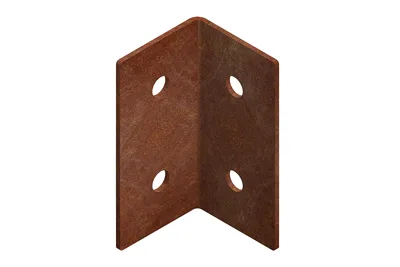 Corgarden Zahradní obrubníky MODO SPOJKA ROHOVÁ 1027 3 x 3 x 6 cm Corten