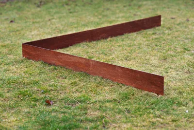 Corgarden Zahradní obrubník URBIS 1028 100 x 13 cm Corten
