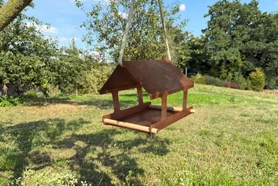 Corgarden Ptačí krmítko NIDO 1039 30 x 25 x 23 cm Corten